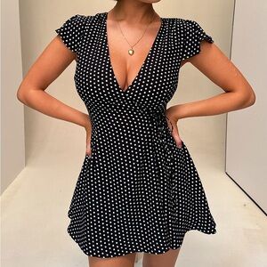 Frankie's Bikinis Lucy Wrap Mini Dress